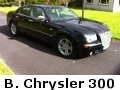 Black Chrysler 300